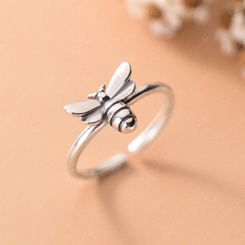 Honey Bee Adjustable Ring