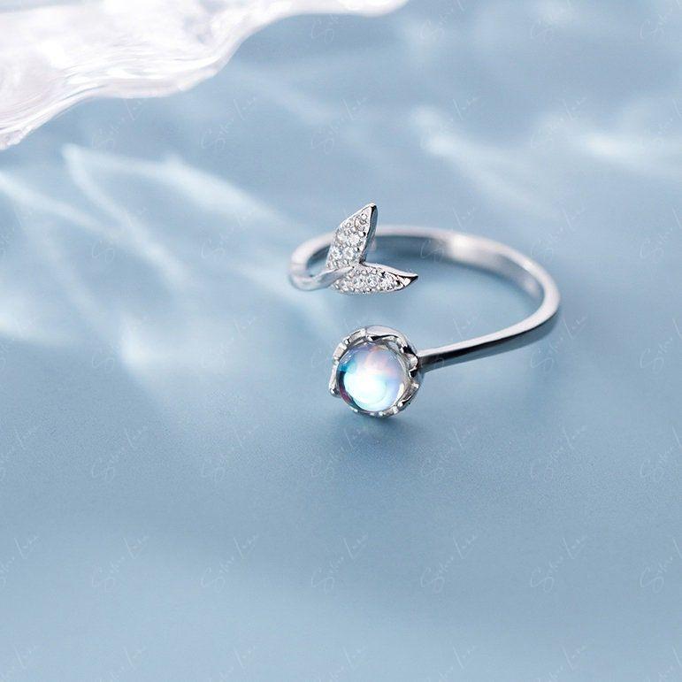 Mermaid Tail Adjustable Ring