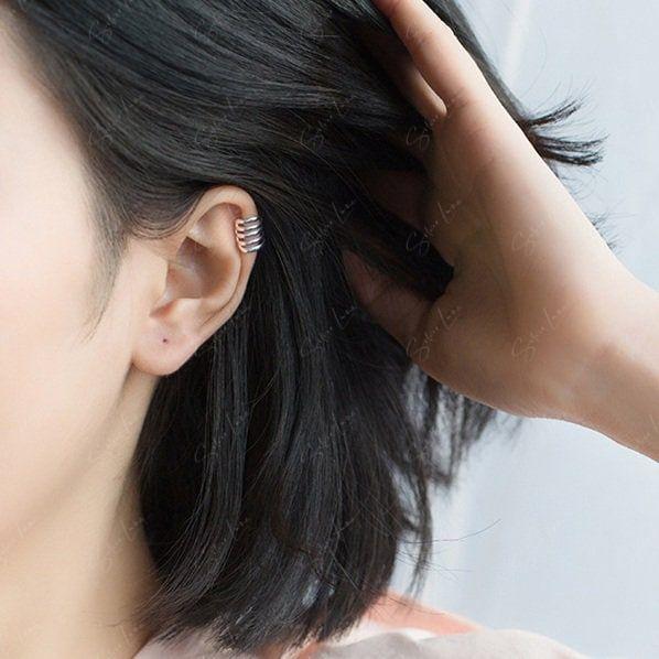 Spring Layer Non Piercing Ear Cuffs