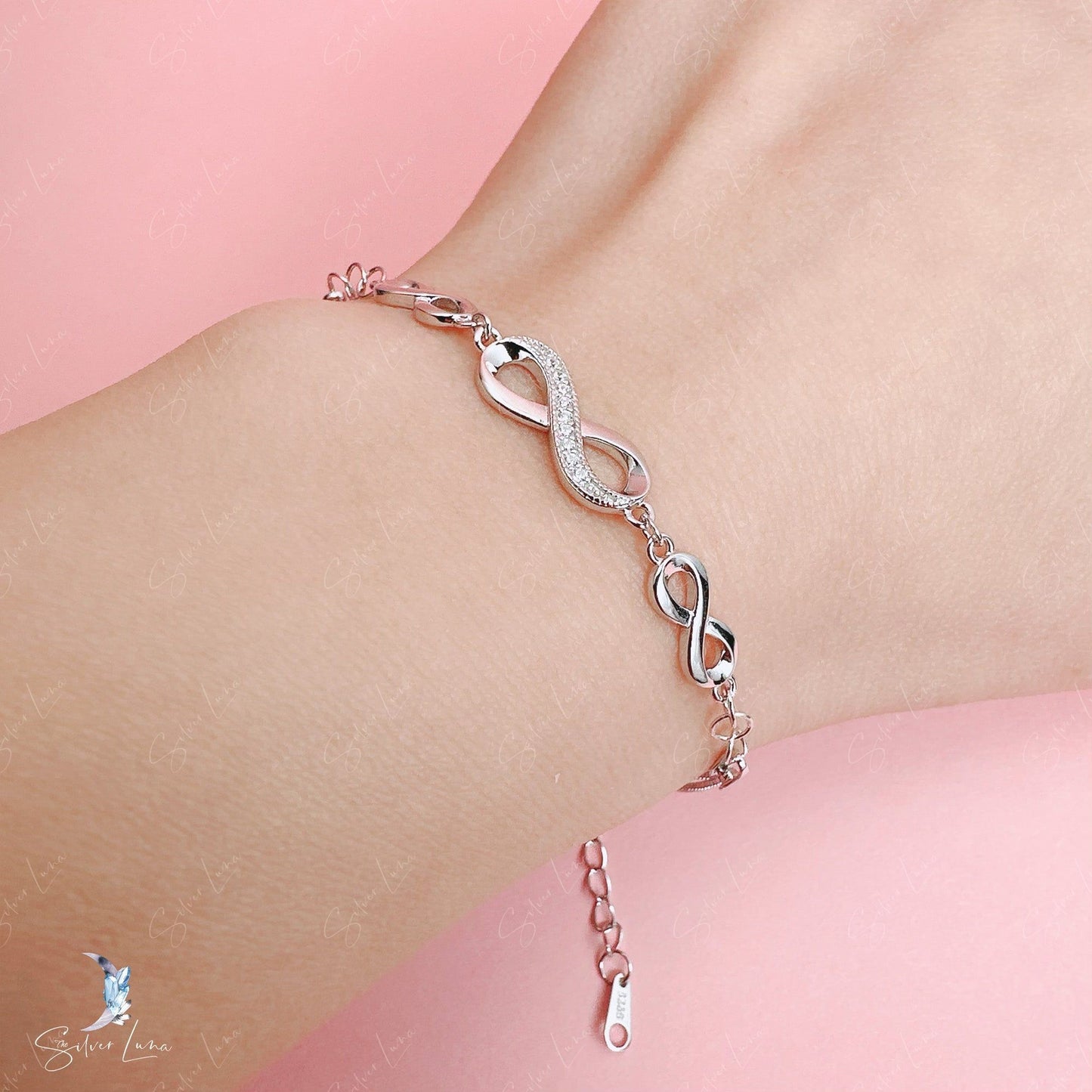 chain of infinity bracelet