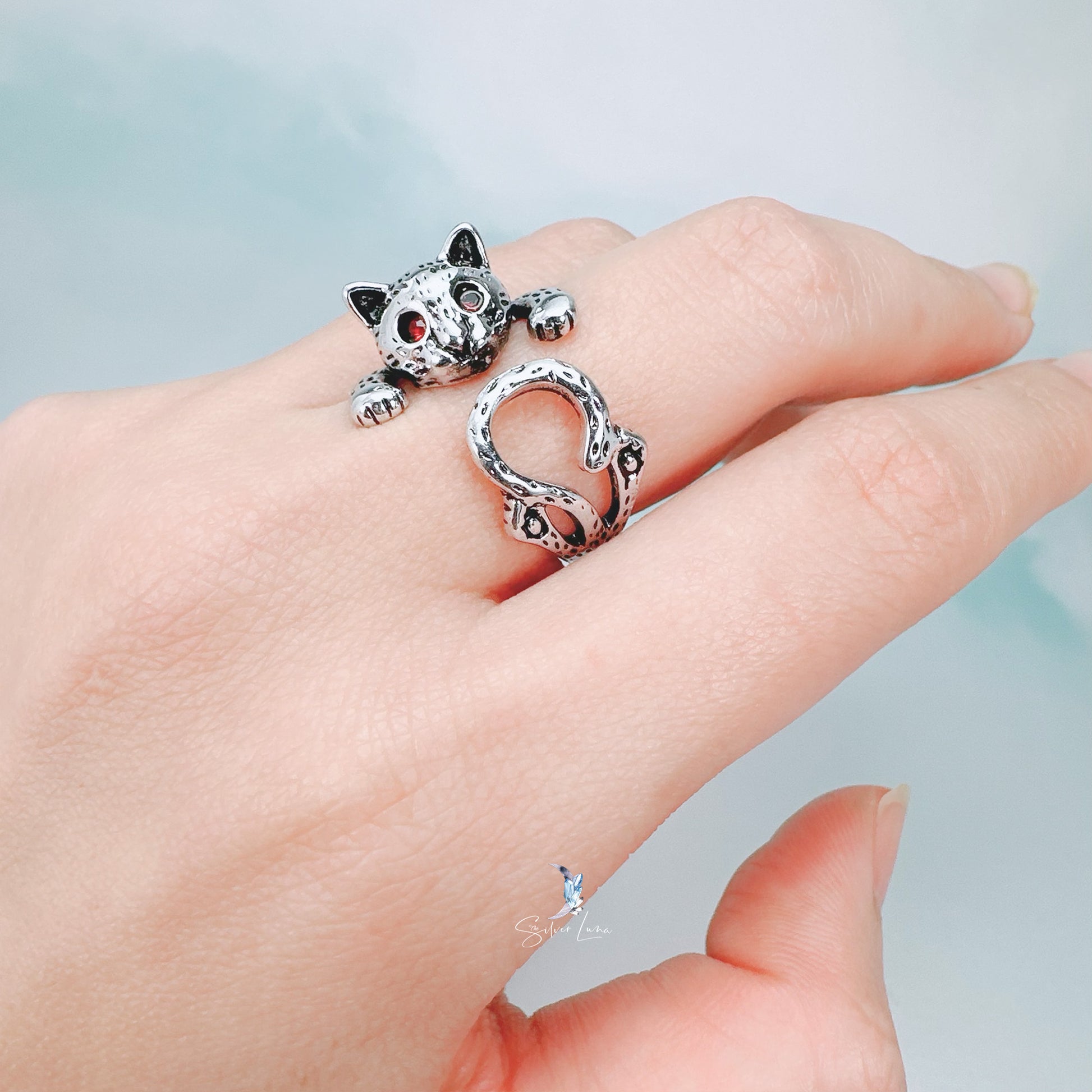 cheetah adjustable ring