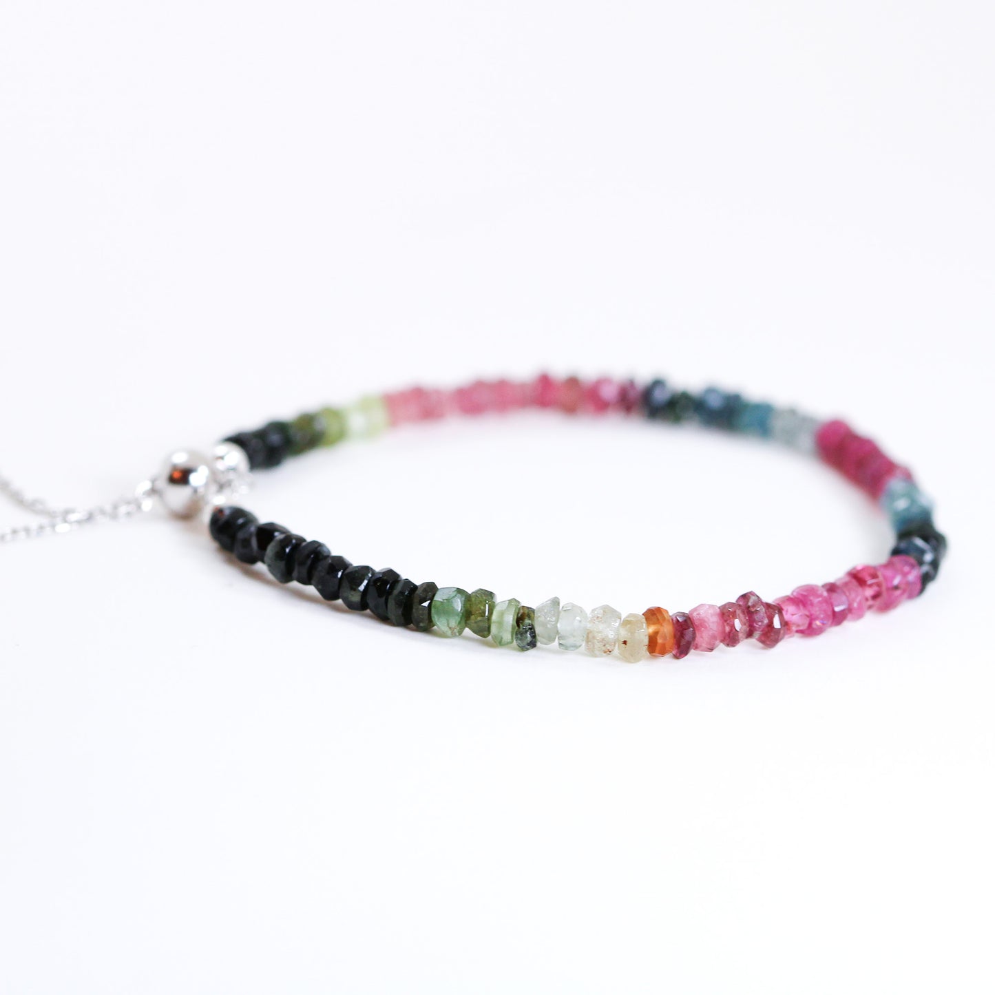 tourmaline beaded bracelet