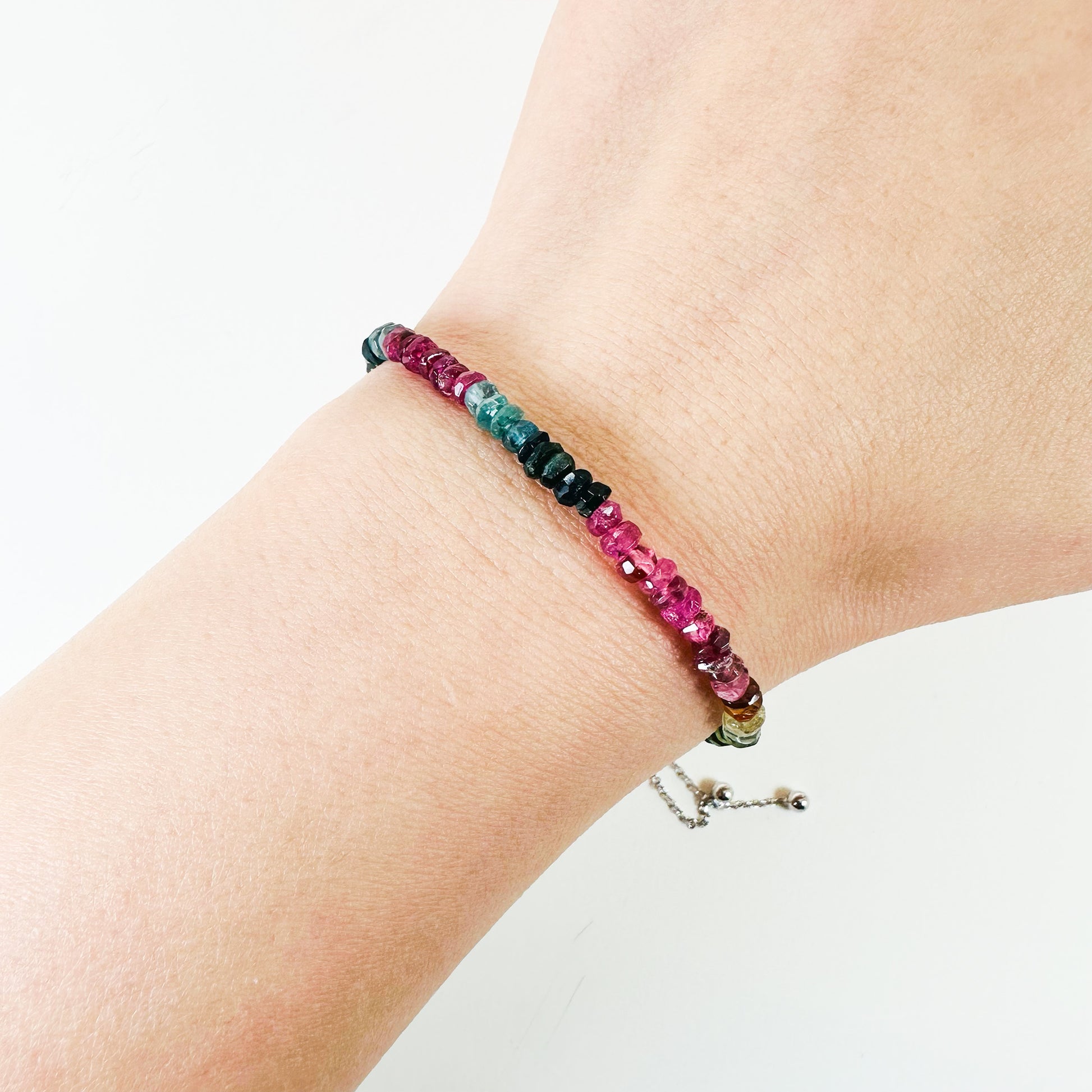 tourmaline beaded bracelet
