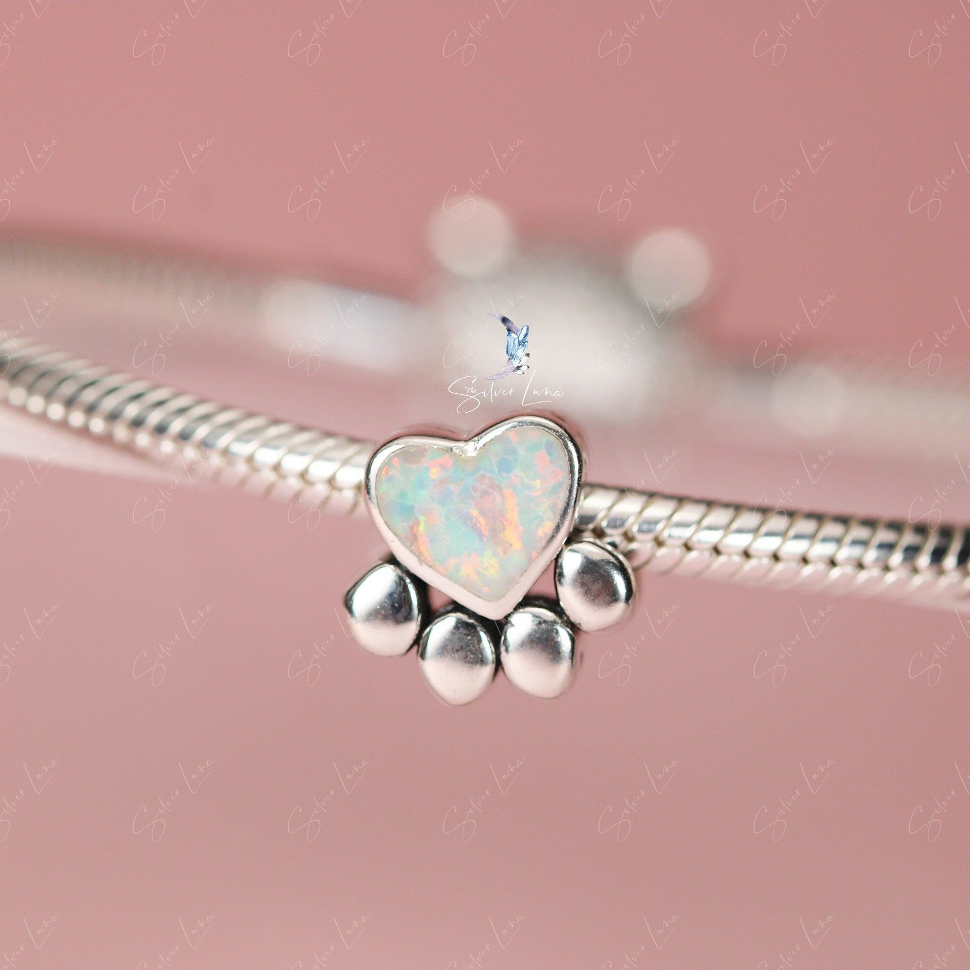 paw charm for bracelet