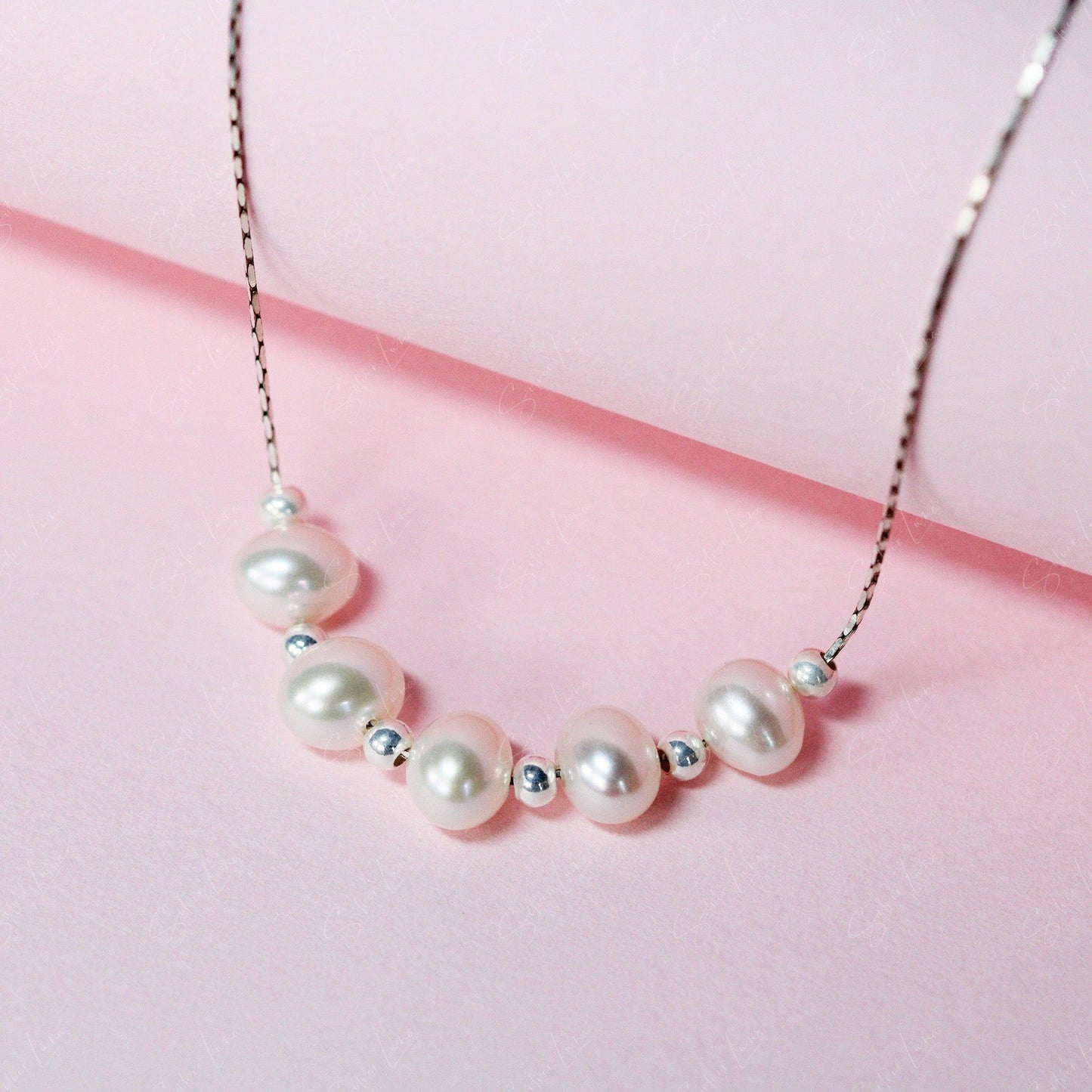 Freshwater Baroque pearl choker necklace