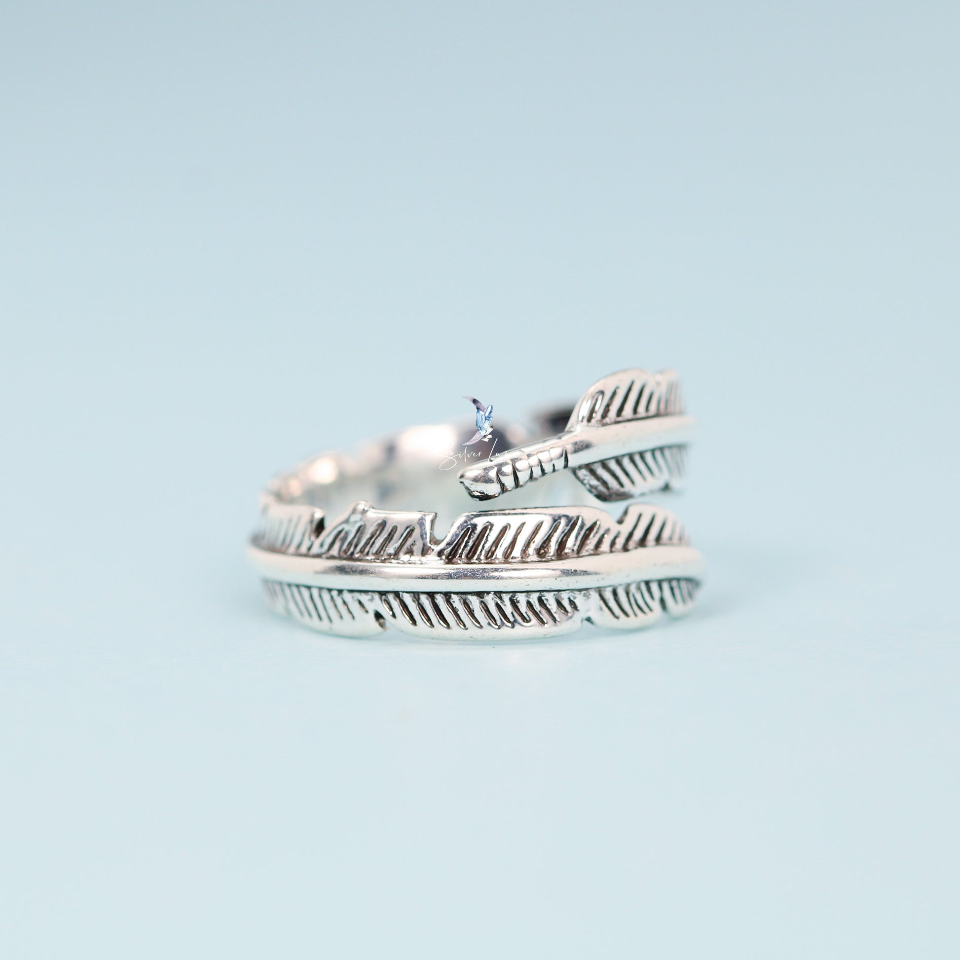 feather wrap ring