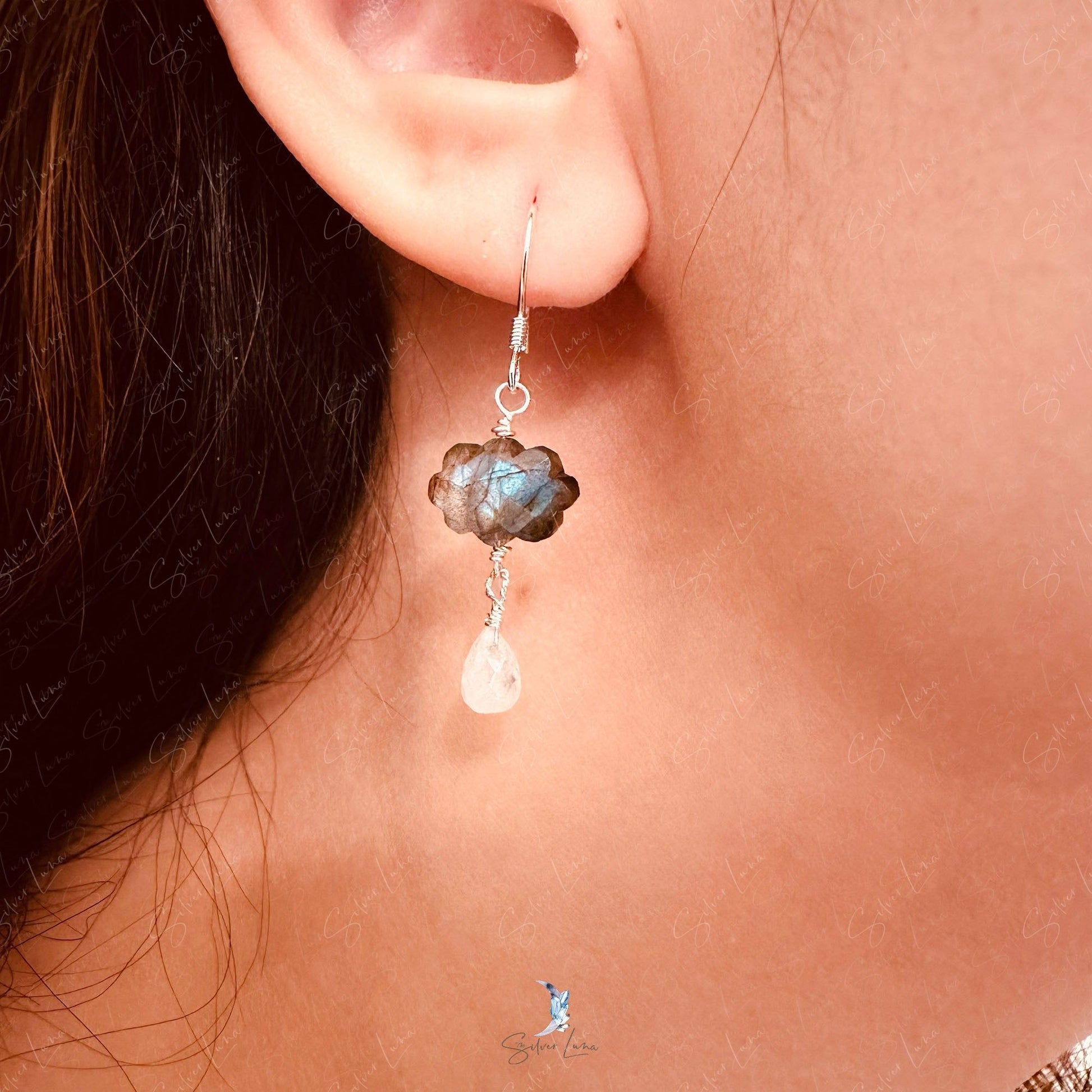 rainy day earrings