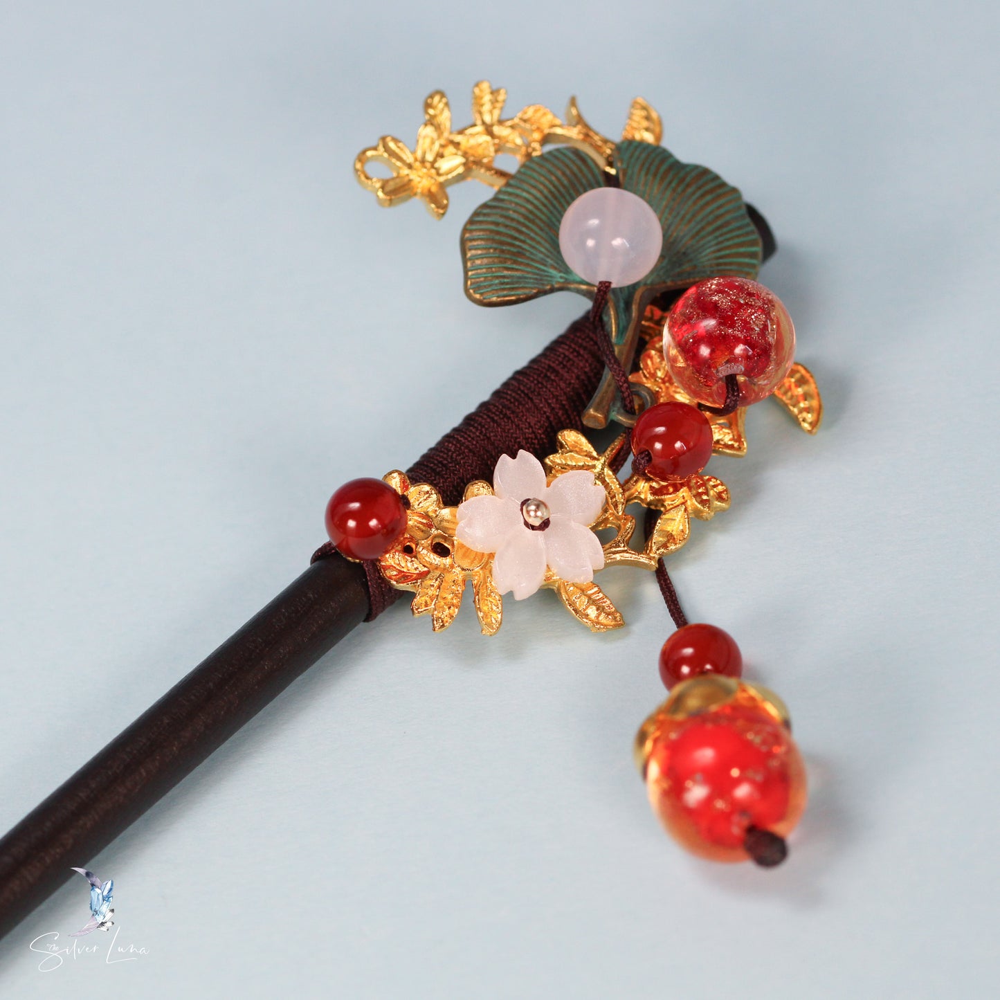 Japanese wooden hair stick