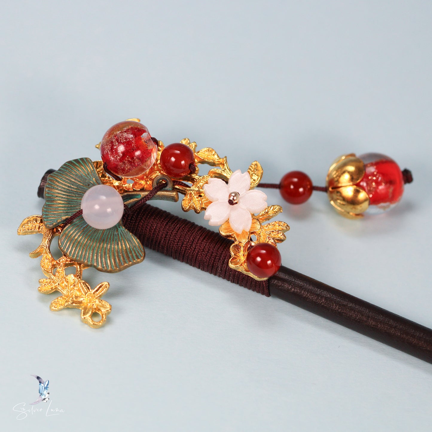 Japanese wooden hair stick