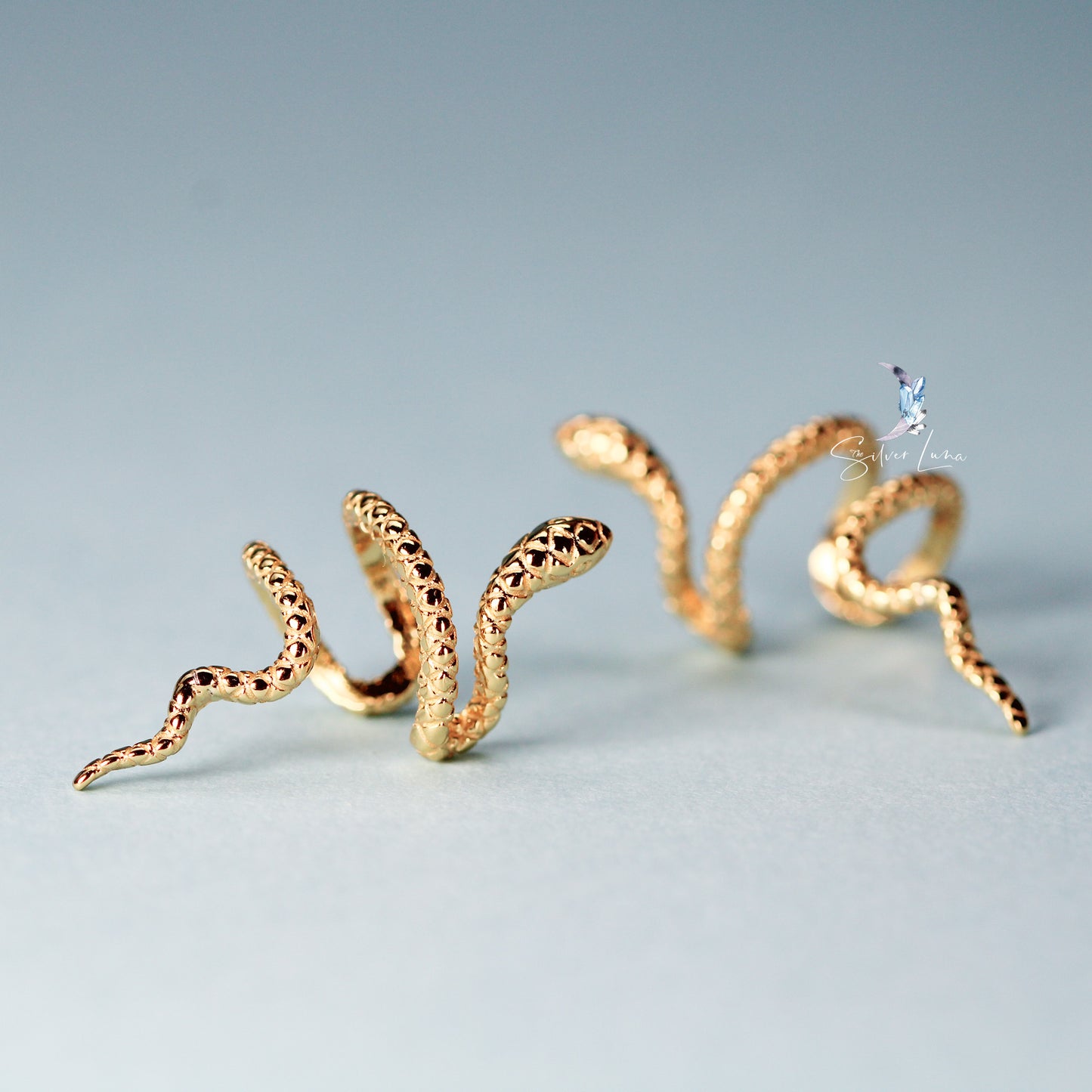 snake wrap ear cuffs