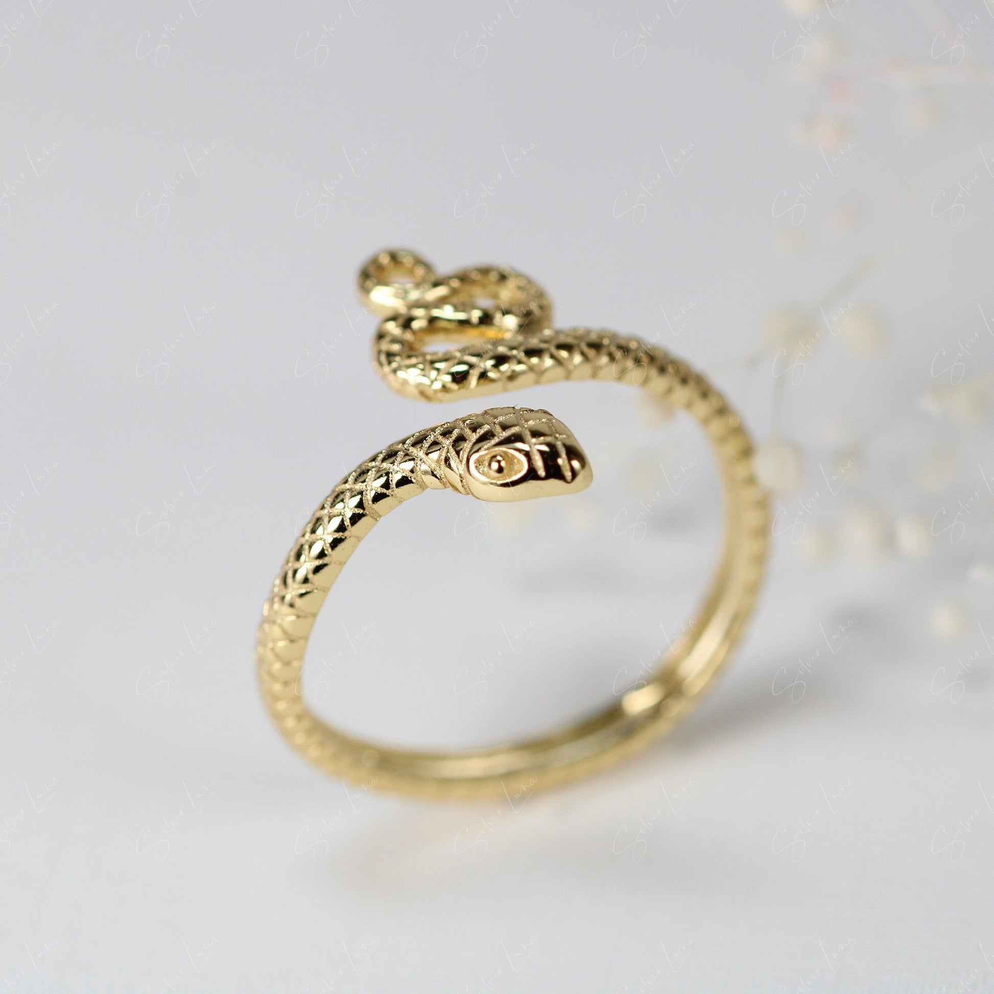 Snake Wrap Bohemian Adjustable Ring