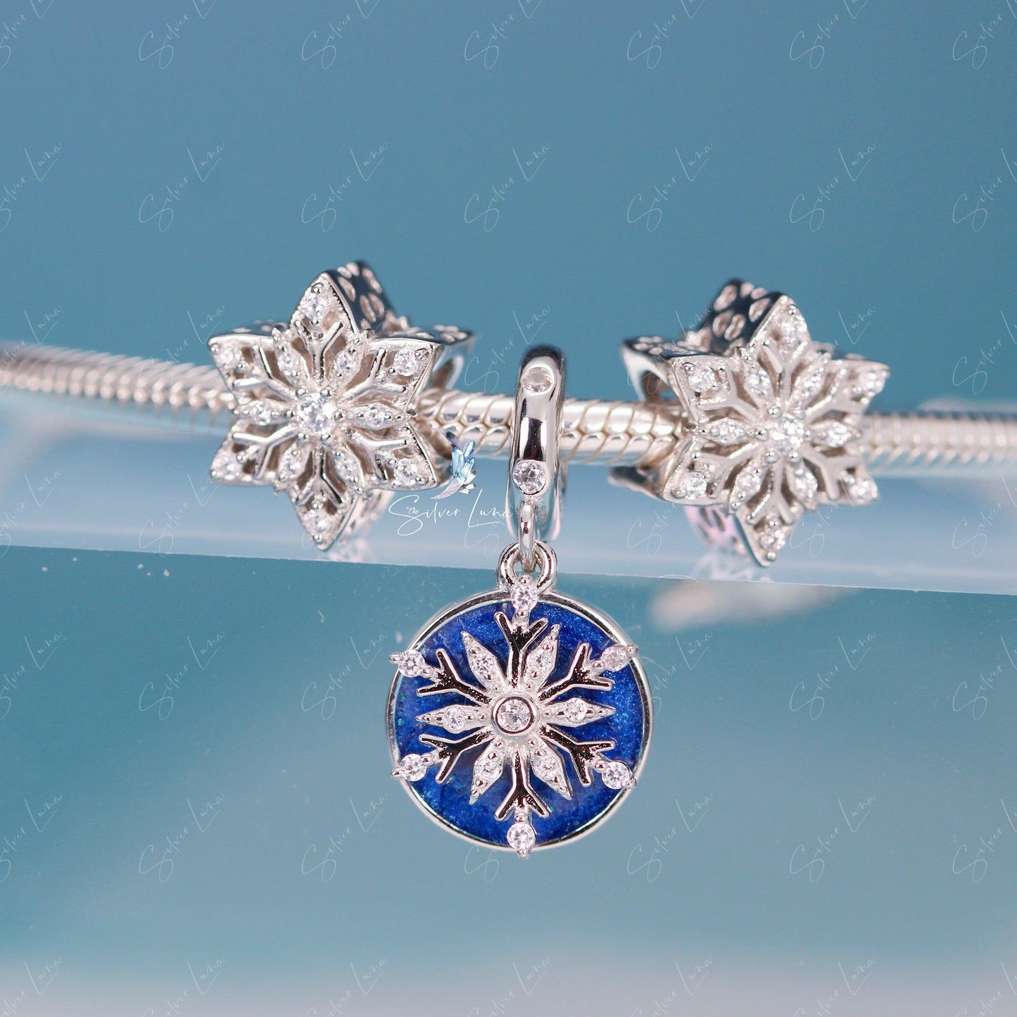 snowflake charm