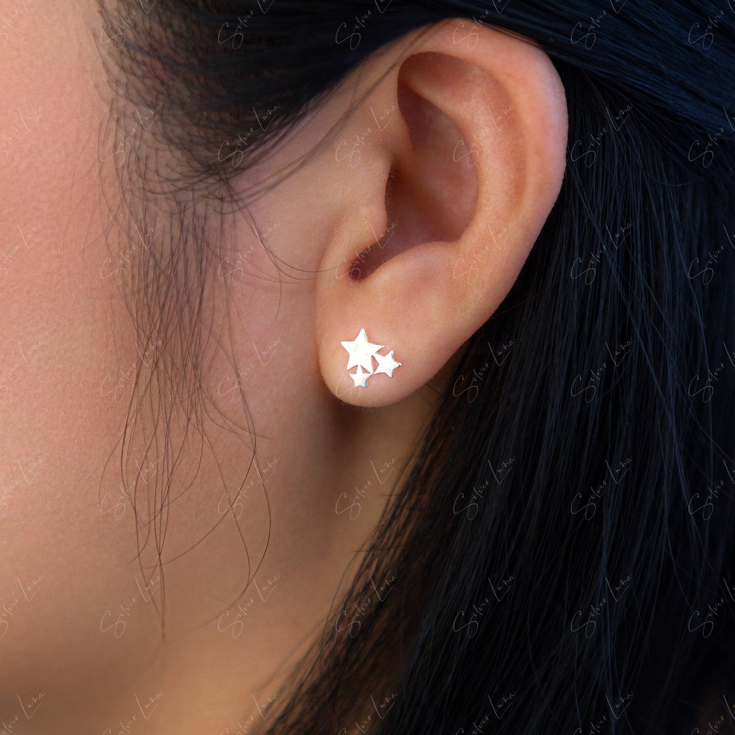 star stud earrings