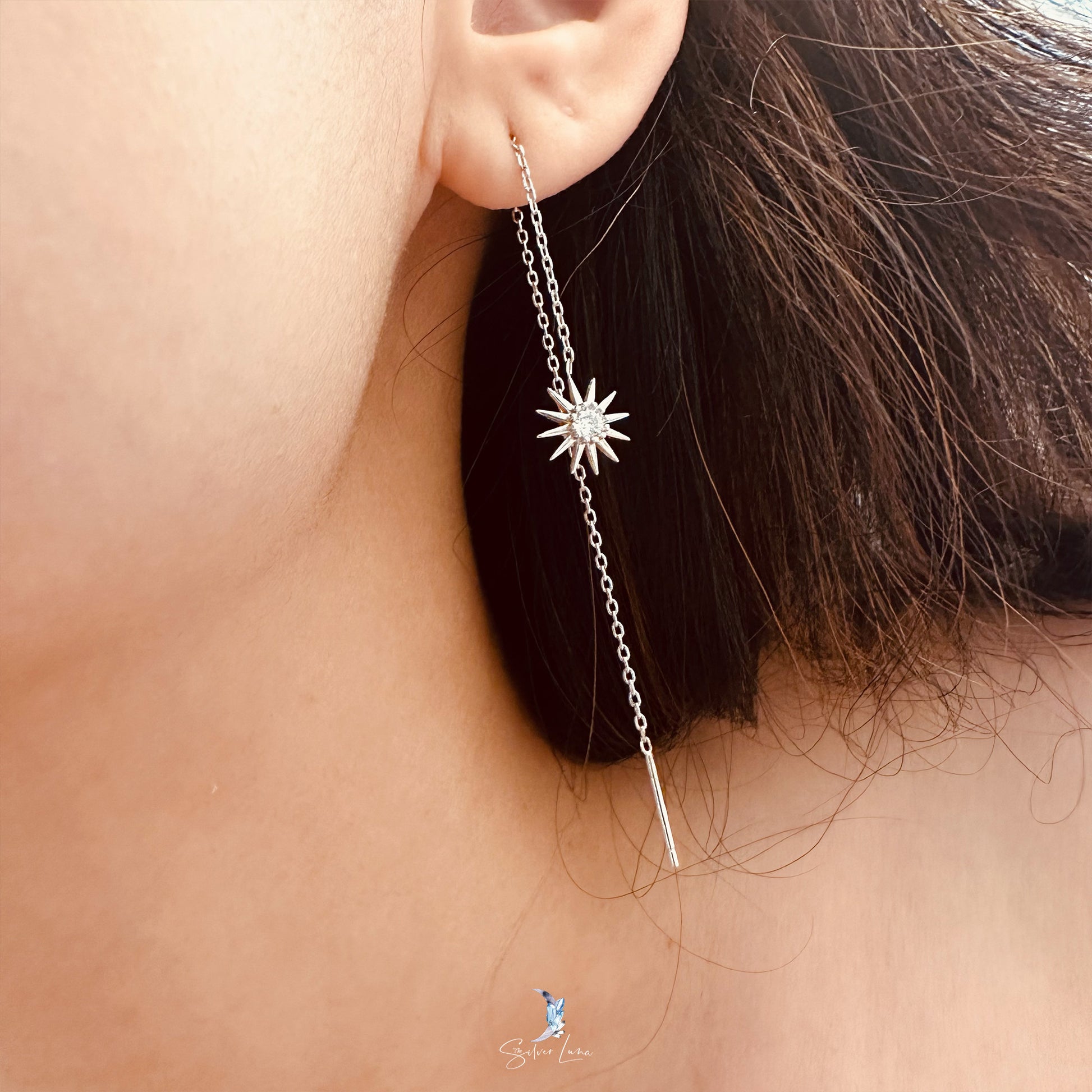 starburst ear threaders