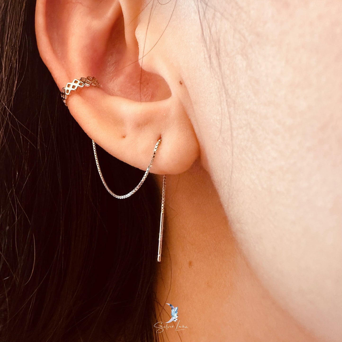 ear cuffs threader earrings