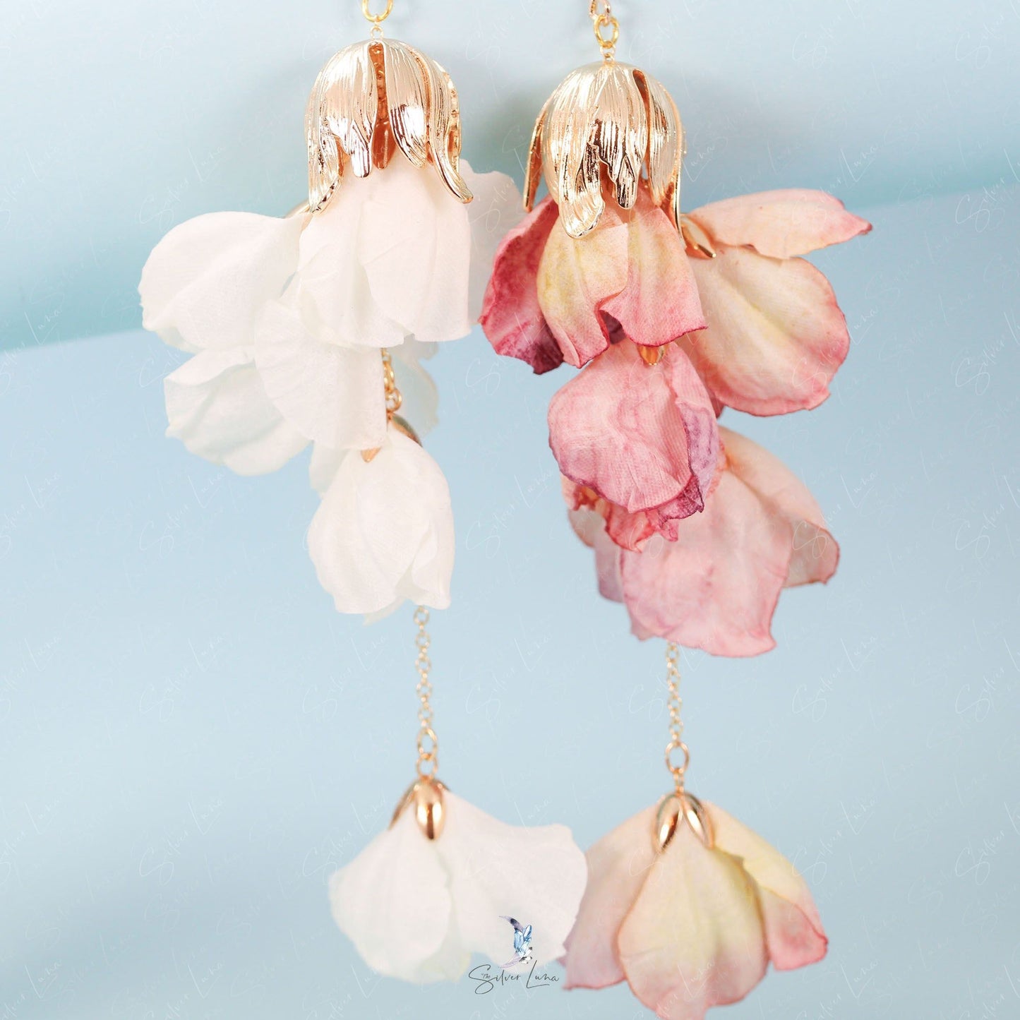 bell flower fashion earrings