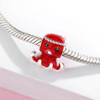 Japanese octopus charm bracelet