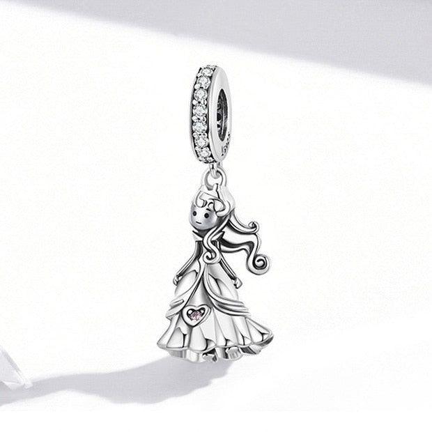 princess dangle charm for bracelet