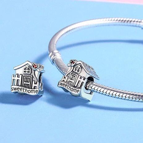 house silver charm