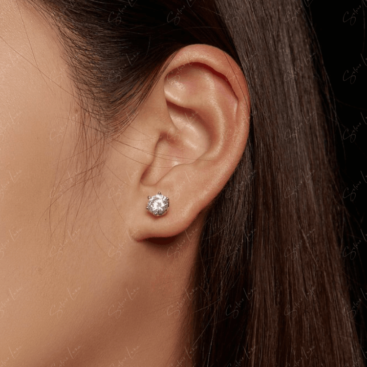 diamond alternate moisante stud earrings