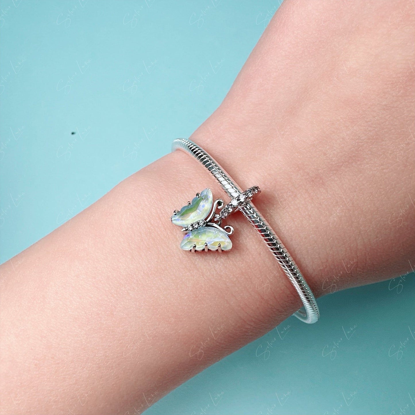 butterfly bracelet charm