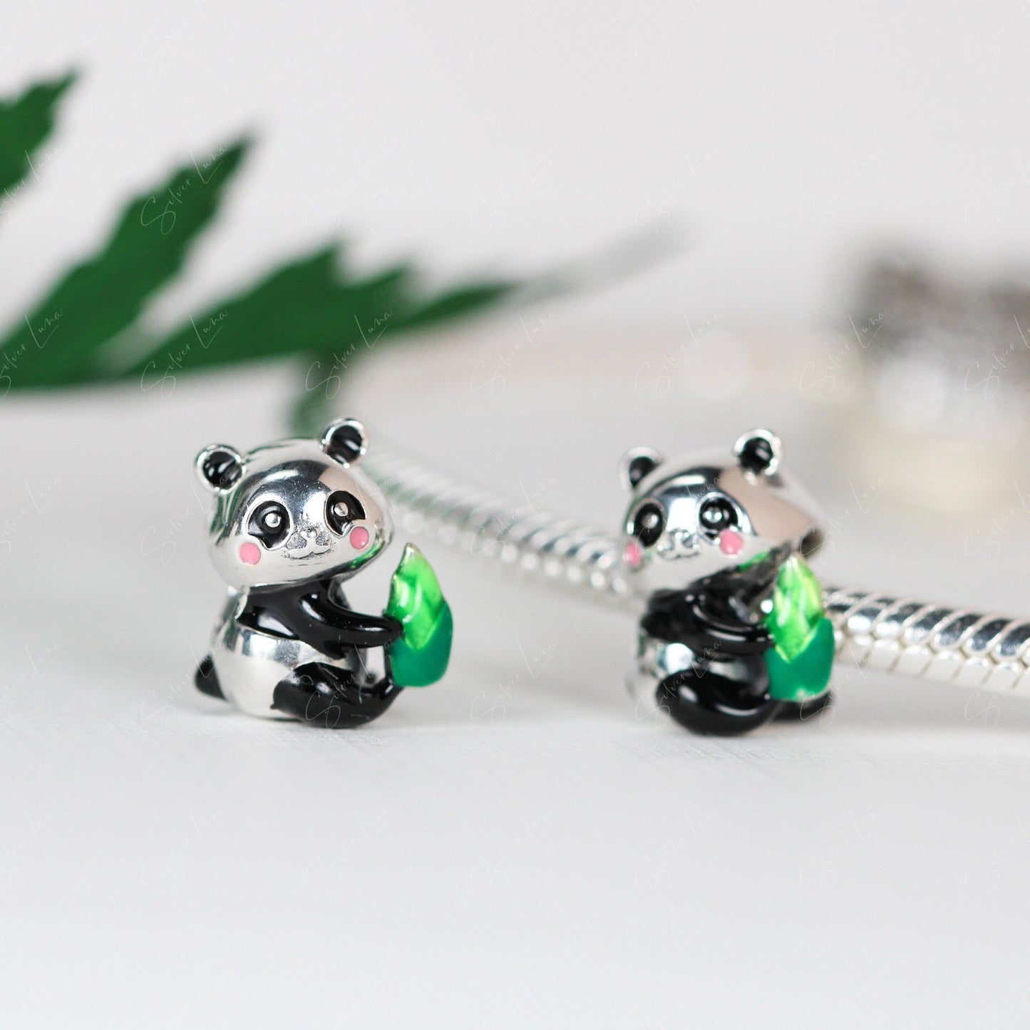 panda charm bead