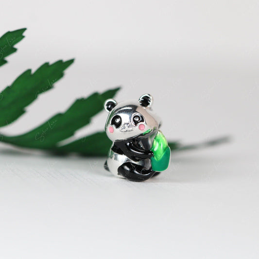 silver Panda charm