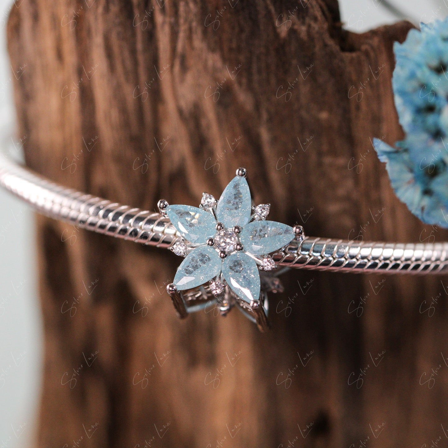 snowflake charm for bracelet