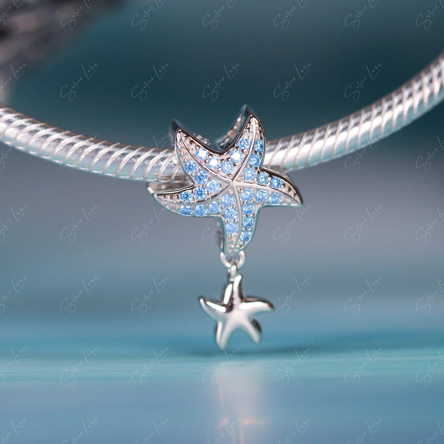 starfish pendant charm