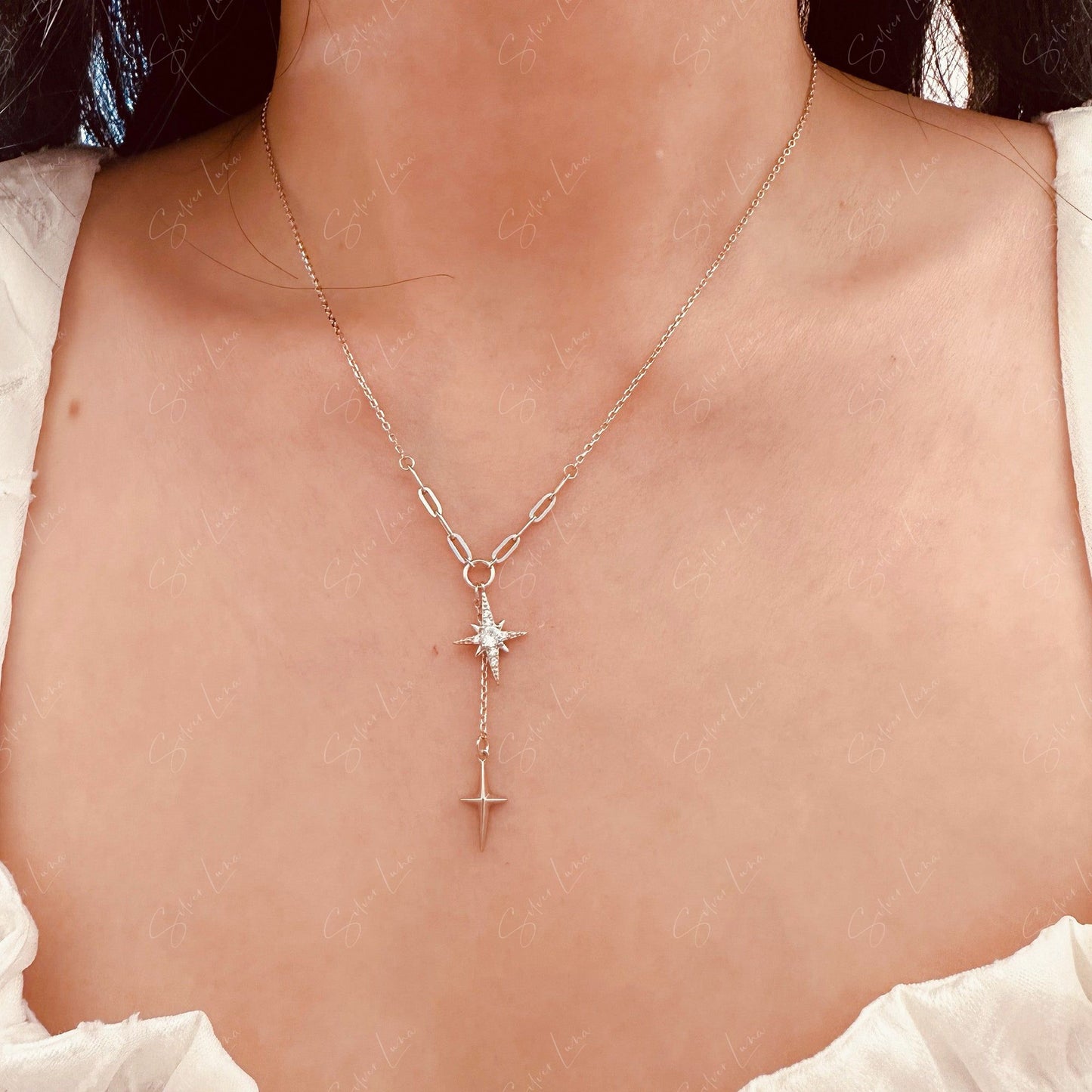 north star pendant necklace