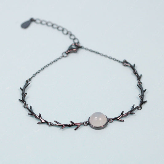 black tree branch bracelet